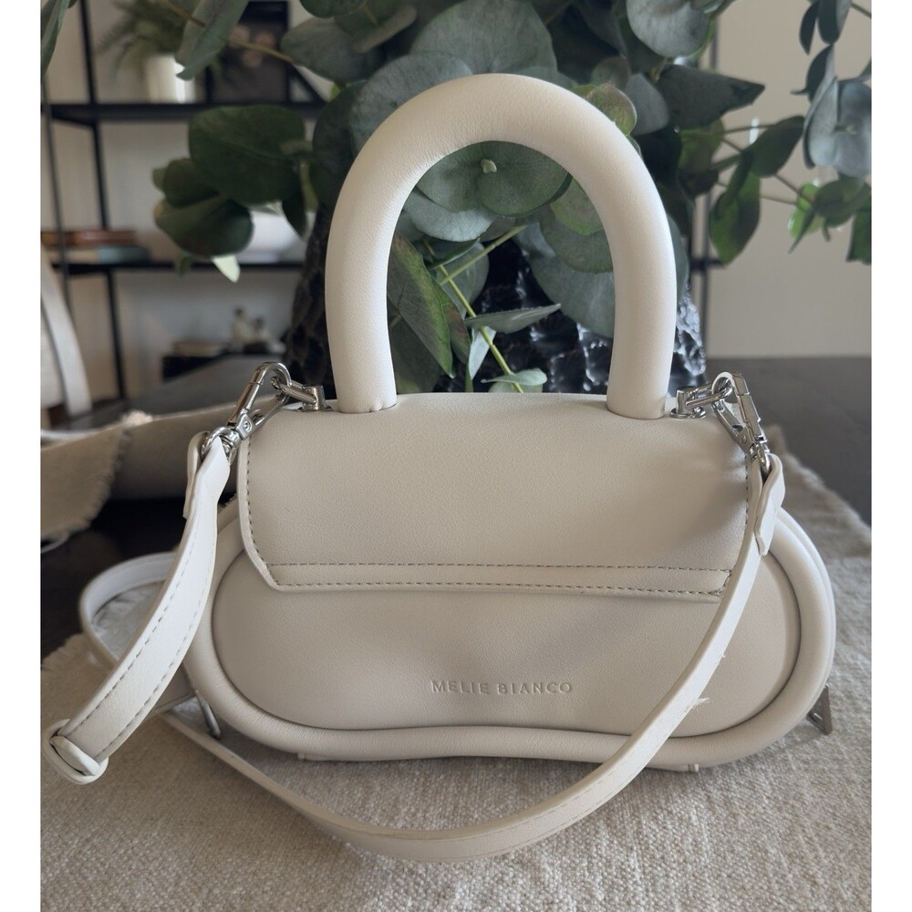 MELIE BIANCO CICI SKY RECYCLED VEGAN CROSSBODY SATCHEL BAG NWOT